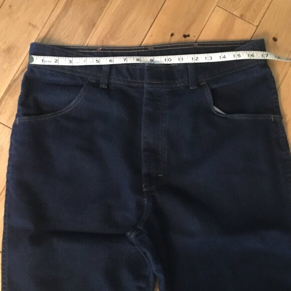 Vintage Y2K Elite Dark True Blue Denim Jeans - Picture 8 of 12